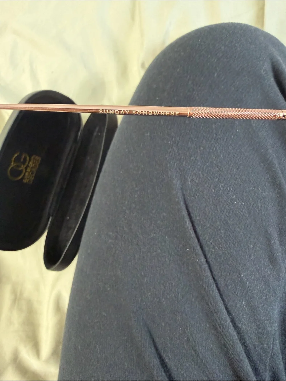 Sunday somewhere Rose Gold sunglasses